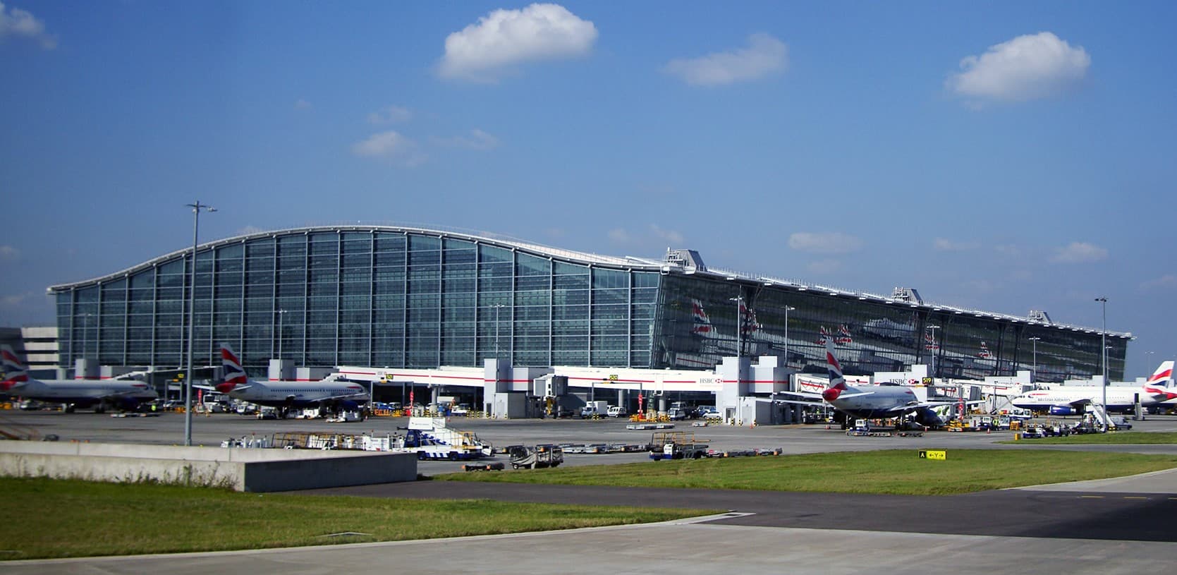 Terminal 5 at London Heathrow Airport